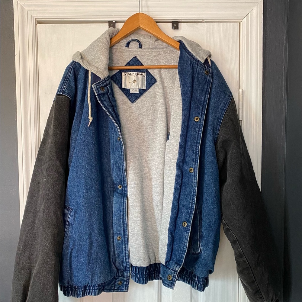 VINTAGE Yukon Trail - Jean Hoodie - XL